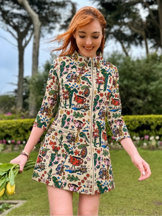 Nooworks Dresses & Skirts - Nooworks Art Teacher Mini Dress in “Bug Out”